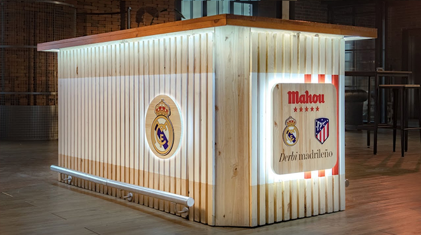La Barra del Encuentro del Real Madrid: ElDerbi de Madrid