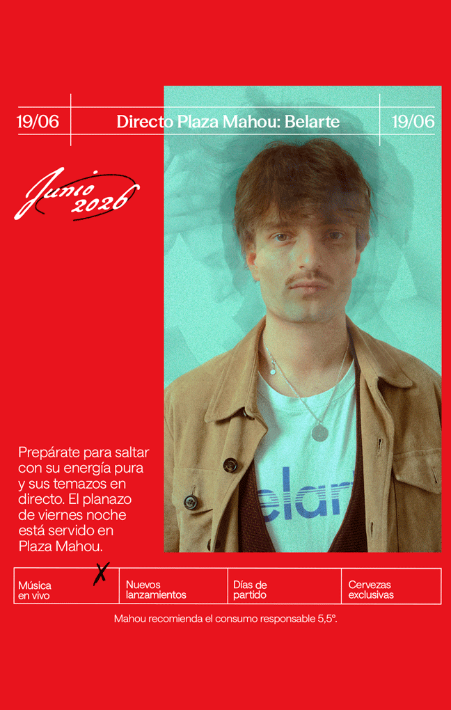 Cartel Plaza Mahou