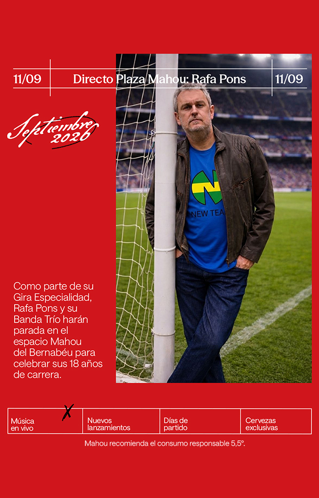 Cartel Plaza Mahou